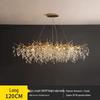 Elegant French Crystal Chandelier for Grand Duplex Living Room