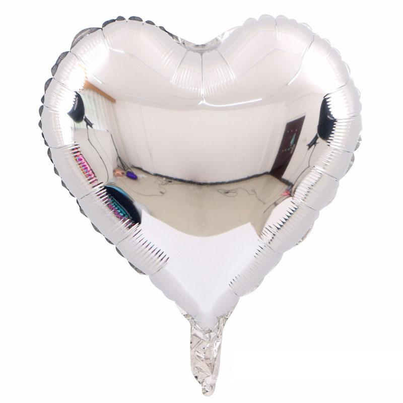 Radiant Love 18-Inch LED Heart-Shaped Latex Balloons Multi-Color Options Wedding Decor Valentine's Day Made in China