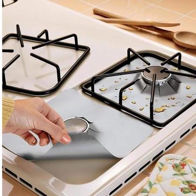 Lot de 4 housses de protection pour cuisinière à gaz