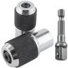 Carbon Steel Tap Wrench Chuck With 3/8 Drive 65mm Extension Bar For Precision Threading And Ratchet Mechanism