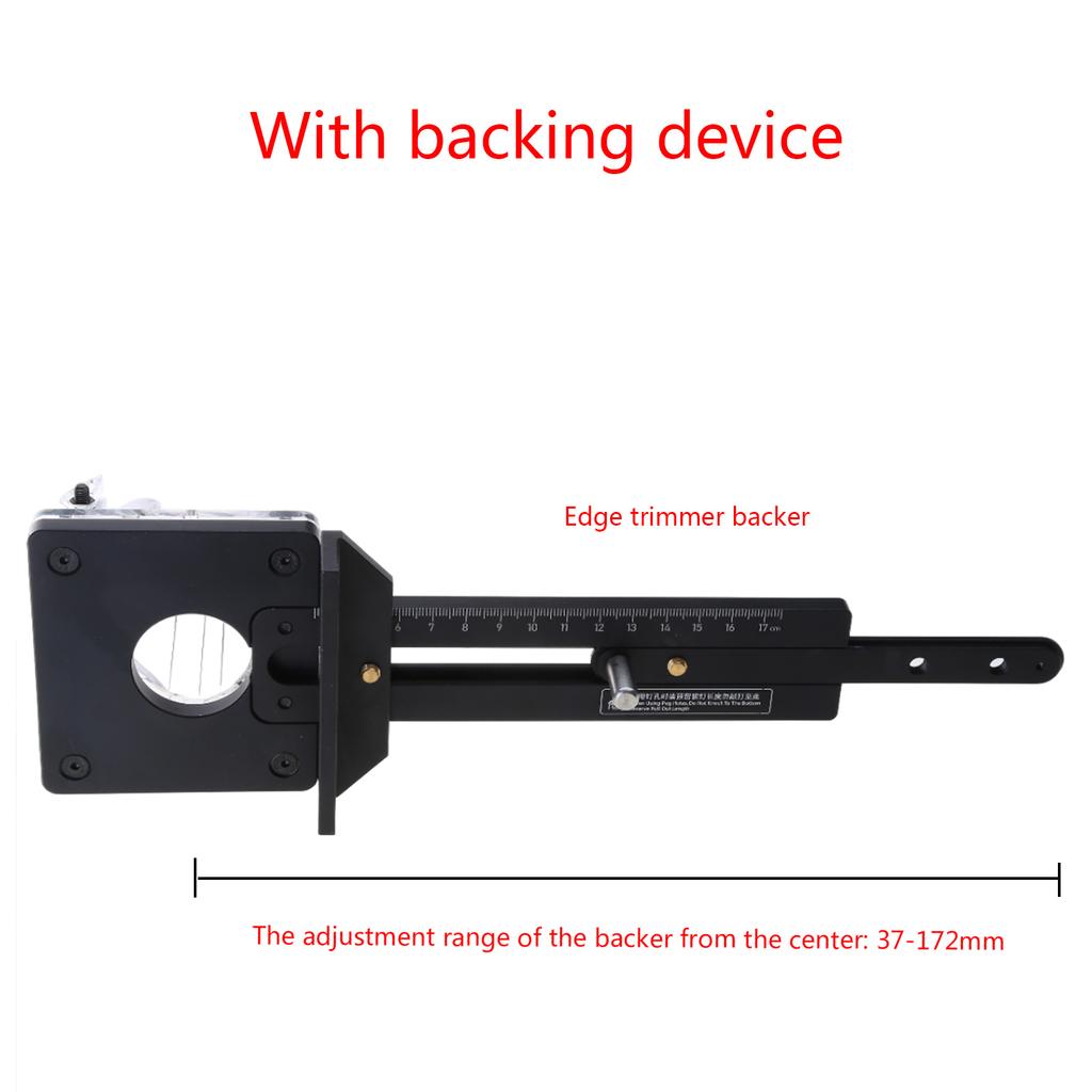 Portable Circle Cutting Jig for Electric Trimming Machine Wood Router Milling Circle Slotting Base DIY Tools with Scale