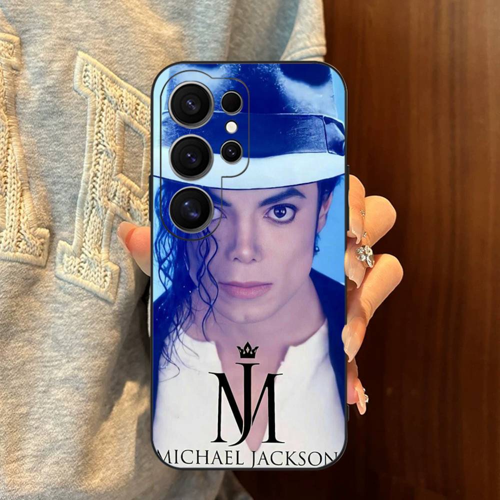 Pop Singer Michael Jackson Phone Case For Samsung S 24 Fe 25 Ultra Plus 20 Lite 21 30 22 23 24 22 Ultra 5G Fundas