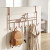 7 Hooks Over Door Hooks Space Saving Door Hanger Rack Door Storage Hook  Kitchen Organizer