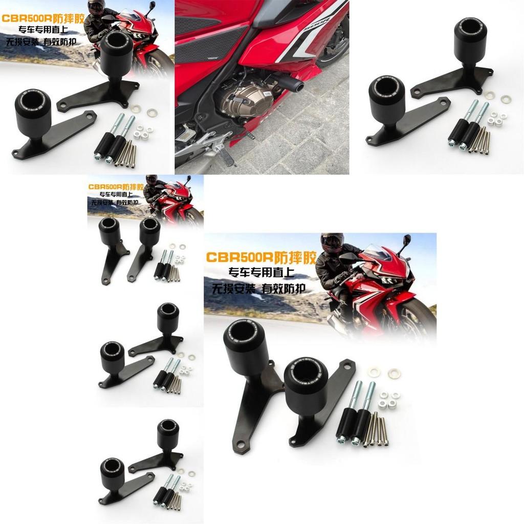 Premium Engine Guard And Body Protection Crash Balls Kit For Honda Cbr500r 2017 To 2022