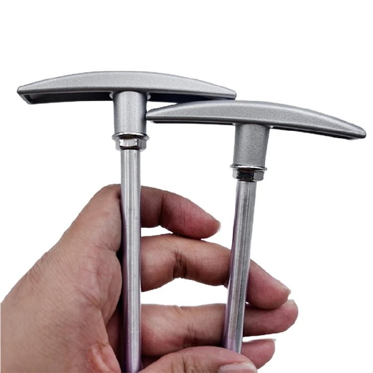 9inch Waste Valves Handle Extension Tube Rod With Handle Sewer Car Campers Waste Valves Replacement Extension Rod