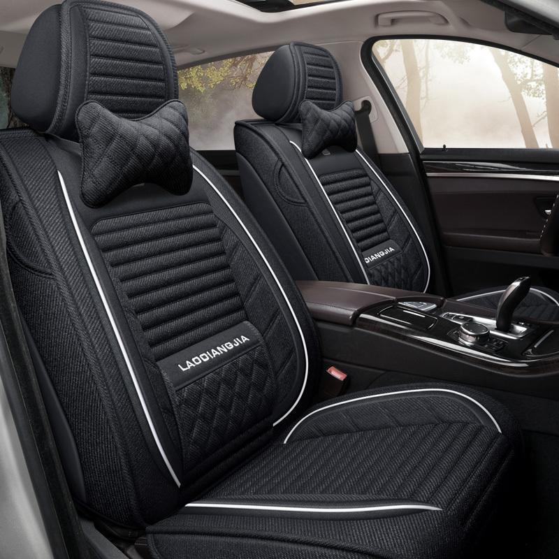 Southeast DX5 Luxury Universal Car Seat Cover - Full Surround, Four Seasons Linen Cushion (2021)