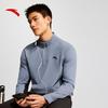 Anta Men's Zero Pressure Half-Zip Long-Sleeve T-Shirt