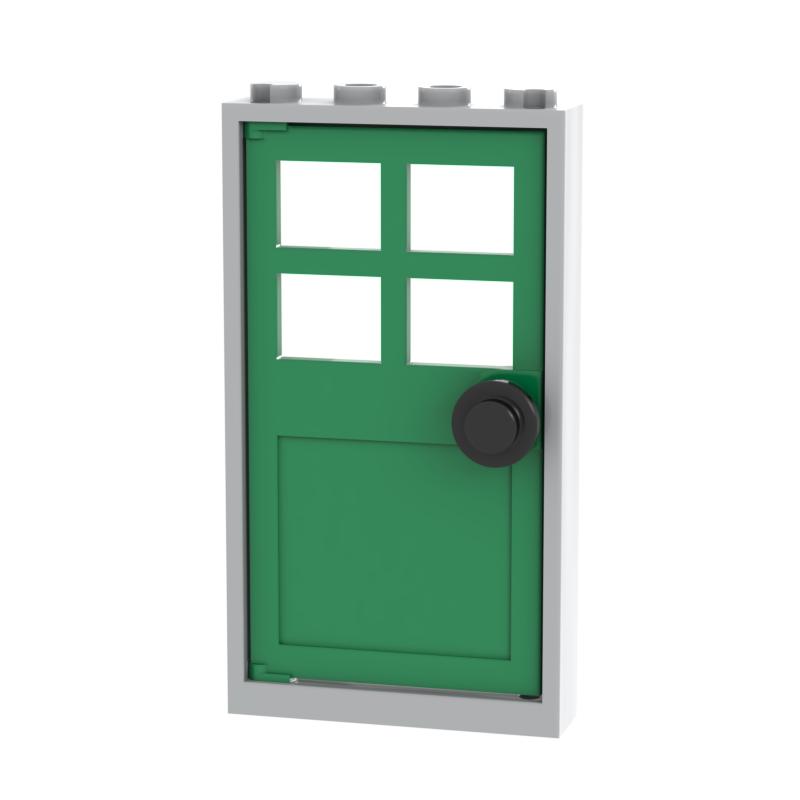 Tür Fenster Bausteine Kompatibel Große Marke Kinderspielzeug 60596 60623 6141 Frühes Lernen MOC Bildung Geschenke