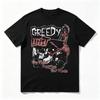 Gierige Einheit Vintage Rockband Collage Unisex Kurzarm-T?Hemd