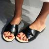 Zehenfreie Sommerschuhe, Hausschuhe, Sandalen, Keilsandalen, modische Damen-Strand- und Hausschuhe mit weicher Polsterung