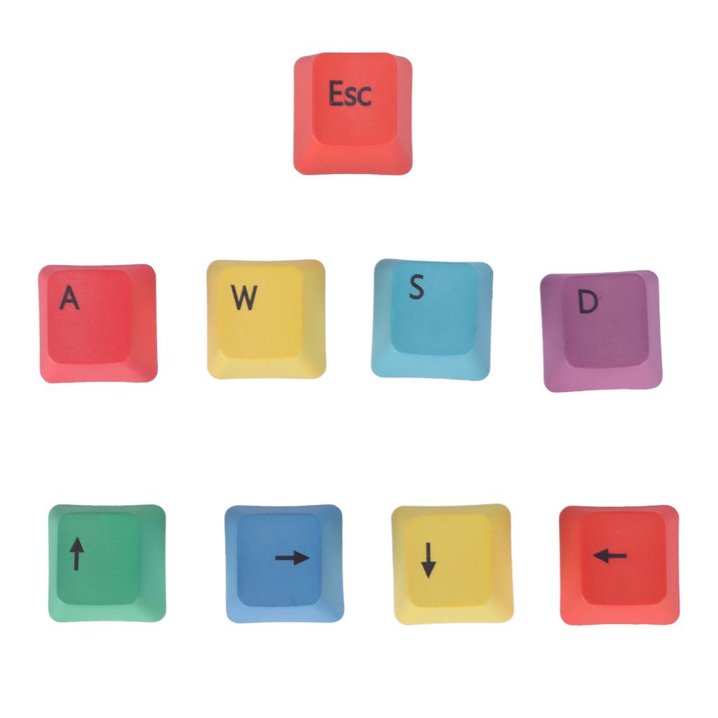 Keycap DIY Fine Workmanship Matte Appearance Ergonomic Design Abrasion Resistance Keyboard Keycaps