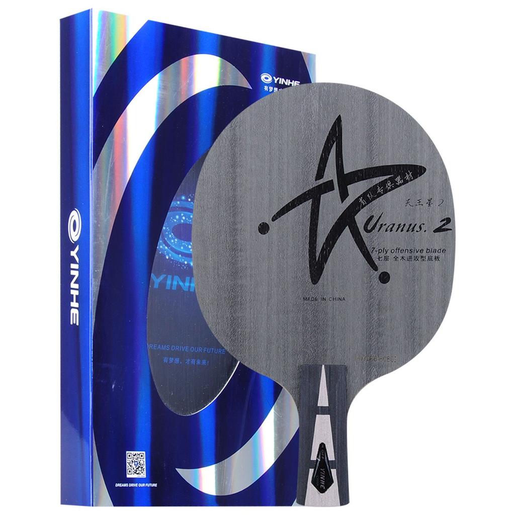 Original Yinhe U2 Ping Pong Paddle 7ply Wood Attack+Loop OFF Uranus Table Tennis Blade for PingPong Racket