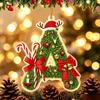 Acrylic 26-letter Christmas Tree Hanging Decorative Item with Flat Printing - Personalized Christmas Decoration