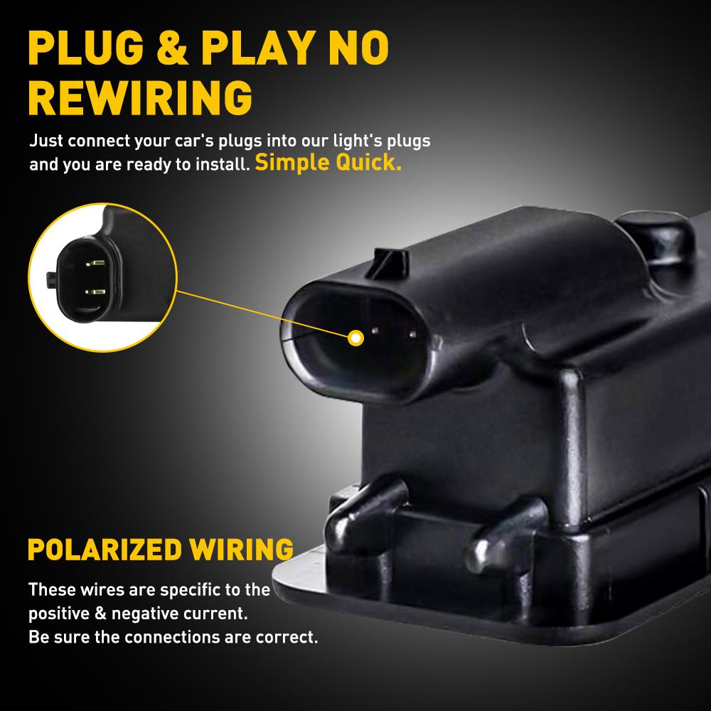 1Pcs LED License Number Plate Light Bulb CANBUS 6500K White for Dodge Charger Challenger 2015 2016 2017 2018 2019 2020 2021 2022