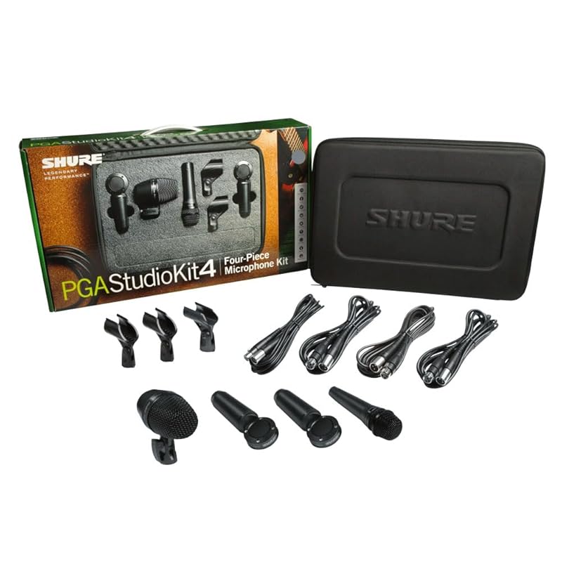 

SHURE dynamic microphone PGA studio microphone kit PGASTUDIOKIT4 [/Manufacturer s warranty 2 years]