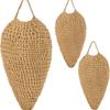 Portable Design Crochet Wasp Nest Cotton Rope Woven Honeycomb Decorations  Patio Decoration