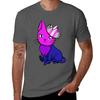 Bisexual Demigirl Pride Cat Tshirt Casual Daily Outfit Tshirt