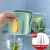 Drink Dispenser with Spigot Leakproof Sealed Filter Screen Milk Juice With Lids For Fridge Dairly Beverage Container for Party
