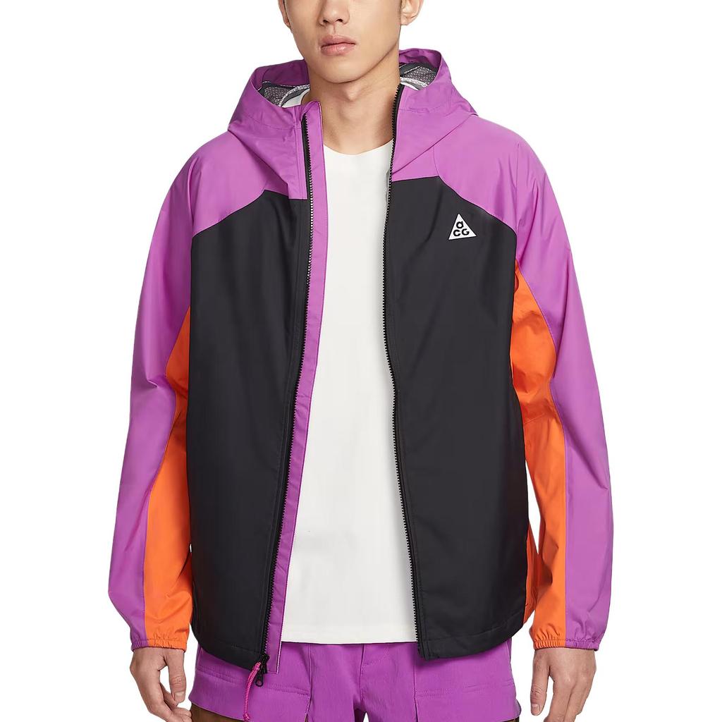 Nike ACG Phantazma Storm-FIT ADV 2.5L Hooded Zipper Hard Shell Hiking Waterproof Windproof Lightweight Rain Jacket Men Jackets IF1144-551