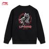 Li-Ning Youth Plush-Lined Round-Neck Sweatshirt