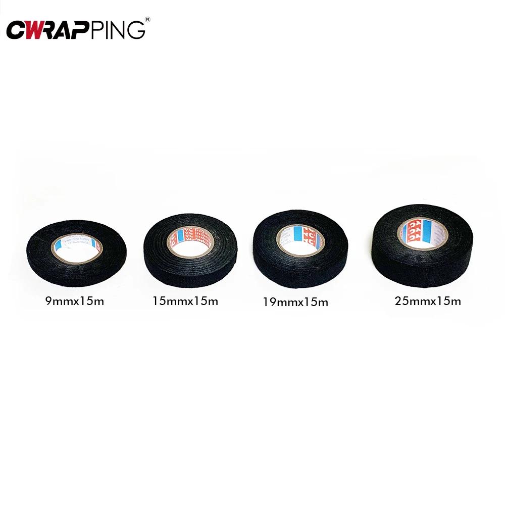 Car Cable Harness Wiring Electrical Tape Heat Resistant Harness Insulation Automotive Fabric Tape Waterproof Adhesives Tape