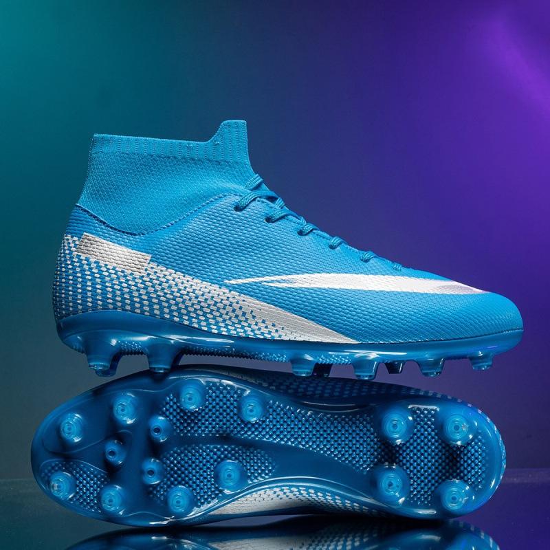 Manufacturers help 2025 football shoes men's and women's adult grass long nails broken nails student competition training sports shoes