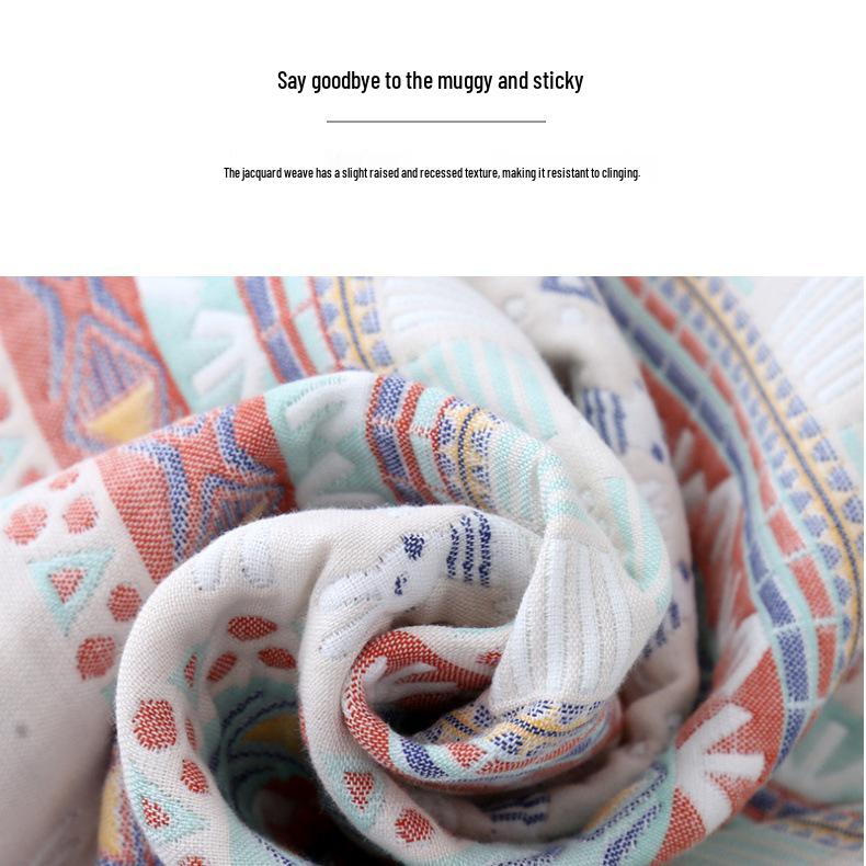 Six-Layer Gauze Temperature-Regulating Bed Cover and Large Tatami Sheet