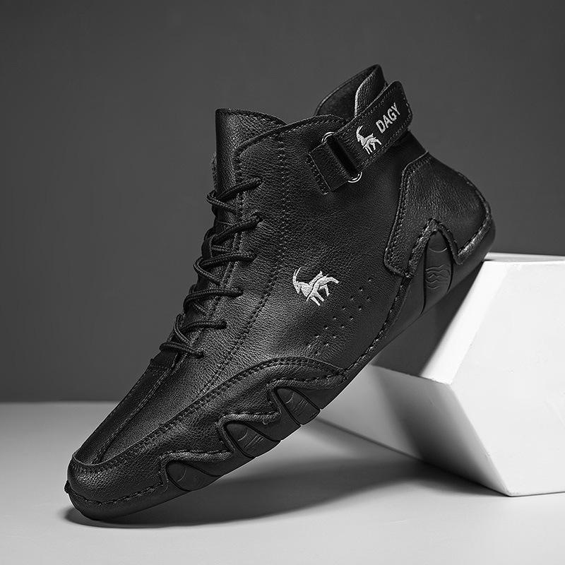 

Популярная мужская обувь высокие хлопковые кеды мужские повседневные туфли зимние бархатные утепленные ботинки Мартин мужские 37