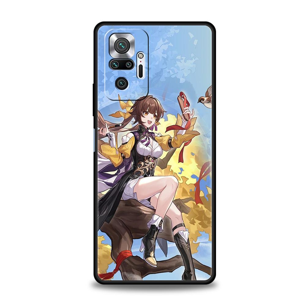 Honkai Star Rail Blade Jing Yuan Phone Case For Xiaomi Redmi Note 12 5G 10C 10 11 9 8 Pro Plus 9S 7 8T 9T 9A 8A 9C K50 K40 Cover