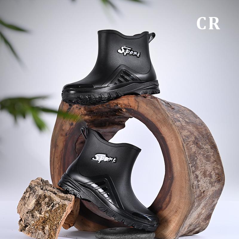 Men's Waterproof Non-Slip Fishing & Car Wash Boots