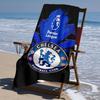 Proof Beach Towel with Chelsea FC Logo Pattern - Soft,absorbent,quick-drying,machine Washable - Perfect for Swimming,camping,bathing