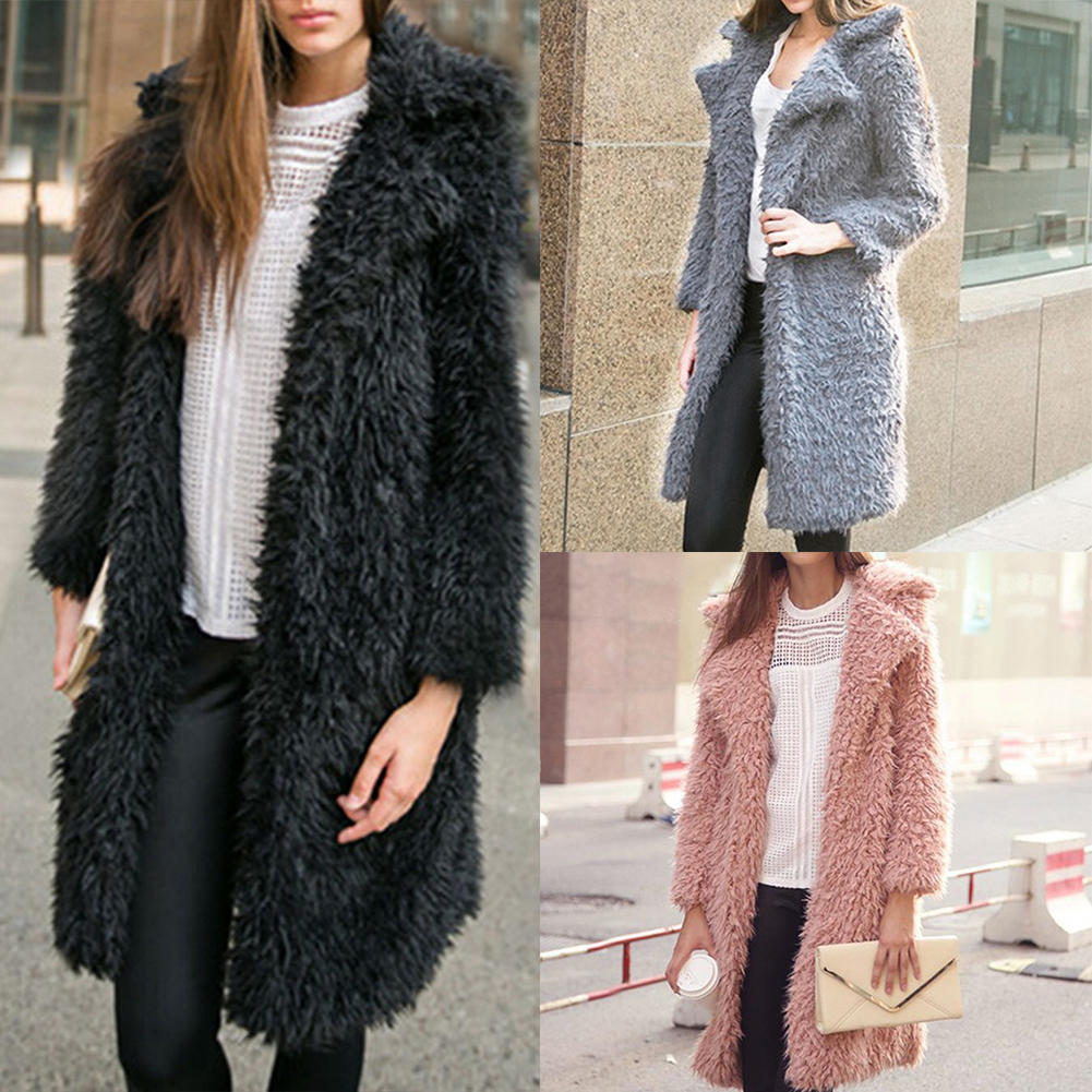 Woman's Cotton Wool Coat Winter Cold warm Long sleeve fur jacket Trend Large size Fur coat Winter