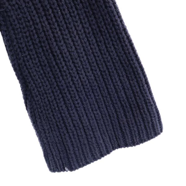Ron Herman Long Sleeve V Neck Low Gauge Knit XS Navy System Sweater Women Used