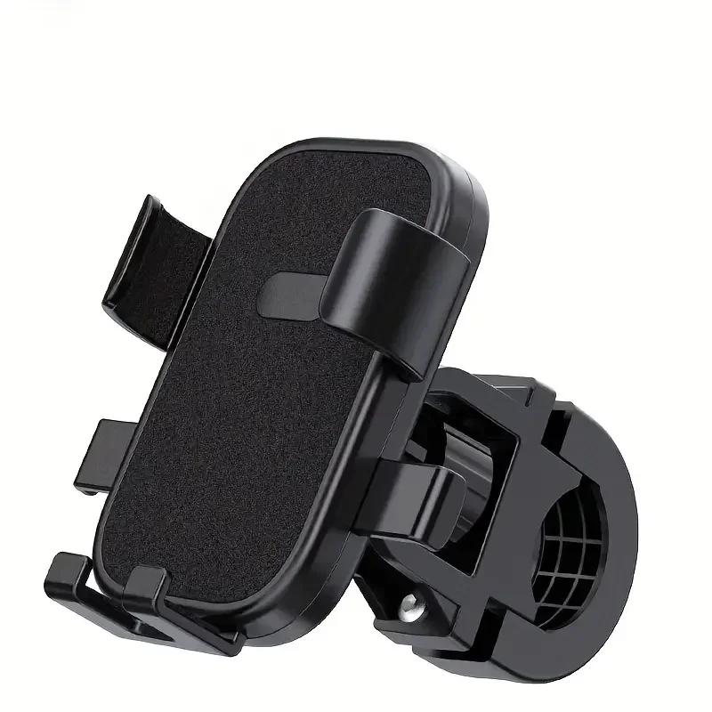 New Silicone Bicycle Motorcycle Phone Holder 360° Rotating Adjustable Car Navigation Stand Outdoor Universal Phone Accessories