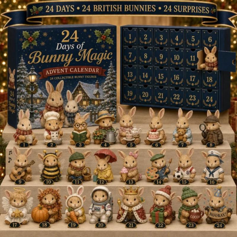 2026 Magic Animal Advent Calendar Acrylic Blind Box Collectible Ornament Christmas Gift