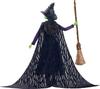 Mattel Universal Wicked Deluxe Elphaba Fashion Doll Accessories with Braided Hair & Movie-Inspired Look, & Pose.