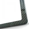 KICARYAJP Carbon Fiber License Plate Universal Exterior Custom Car Car Exterior Carbon Fiber Frame, Dress-Up Parts, Accessories, (Front)