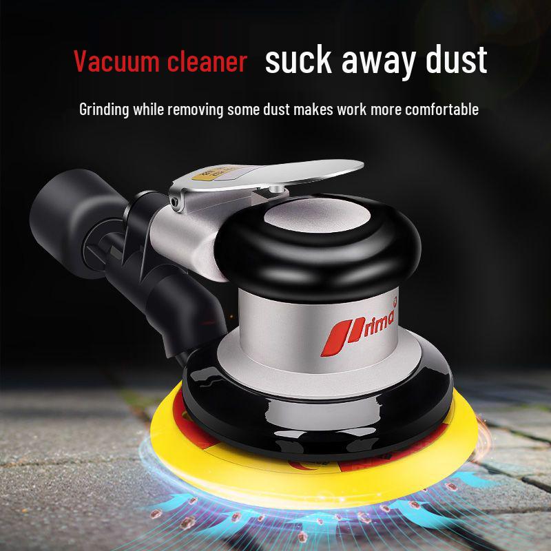 Handheld Air Grinder: Pneumatic Sandpaper Machine for Dry Grinding, Car Waxing & Polishing