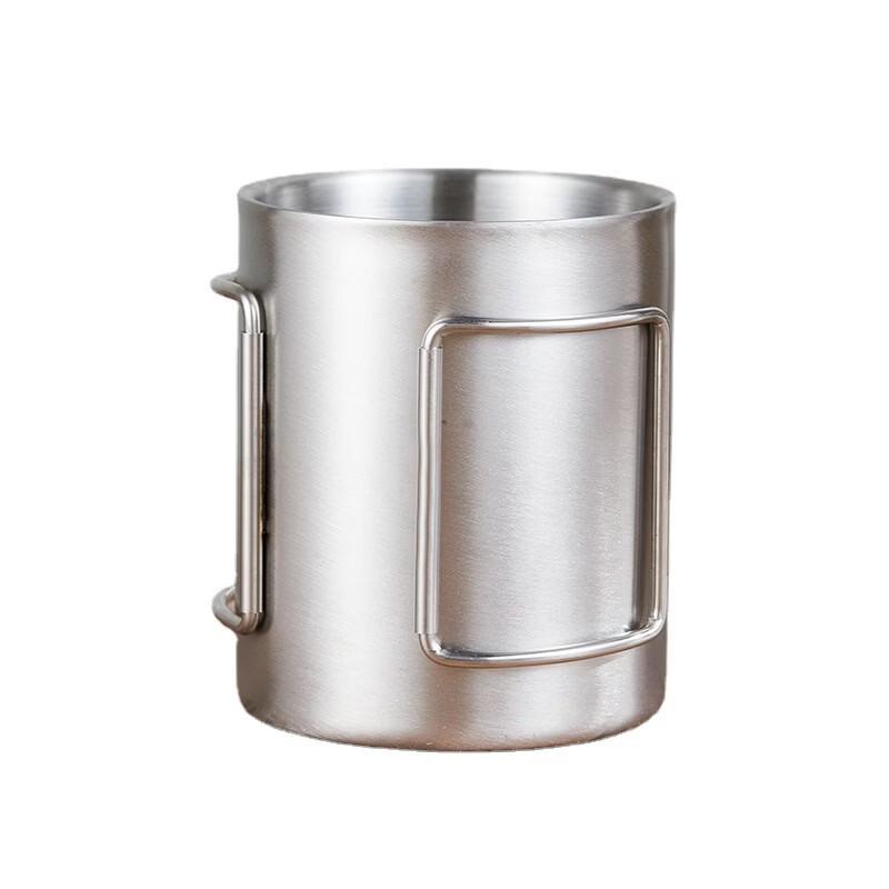 Shangqi Outdoor Camping Stainless Steel Mug Set