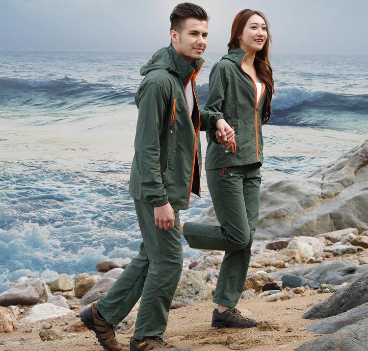 Unisex Breathable Quick-Dry Suit for Fishing & Hiking, Customizable Logo, Spring/Autumn Style