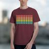 Colorful Grant Pattern Unisexs Tshirt Abstract Design Summer Casual Wear Gift For Him 2026 New Model Shortsleeve Crewneck Tshirt