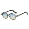 Retro Oval Frame Sunglasses Fashion Personalized Small Frame Sunglasses Punk Cat Eyes Sunshade Sun Protection UV400 Glasses
