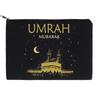 Umrah mubarak svart väska Muslimsk Islamisk Ramadan Kareem Iftar eid al-Fitr dekoration hajj Grattis present minnessak present