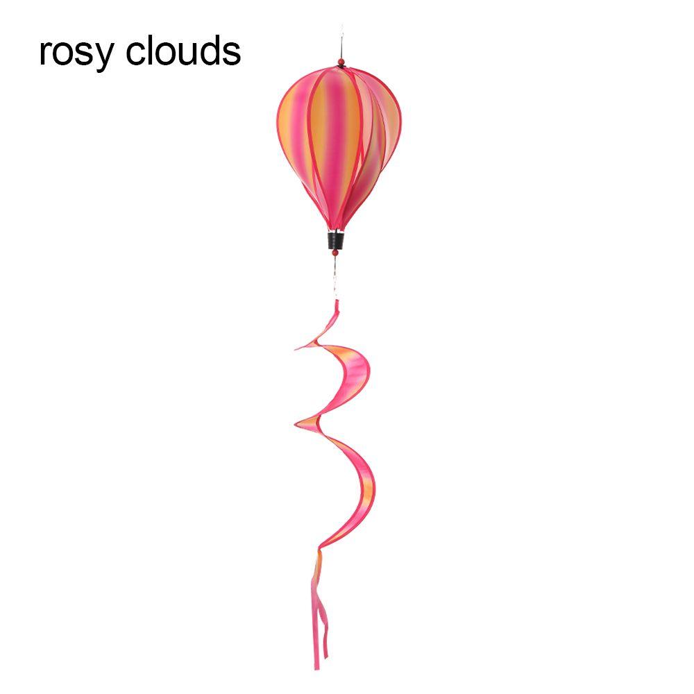 Revolving Colorful Yard Decor Lawn Outdoor Lawn Decorations Windmills Whirlygig Toys Hot Air Balloon Wind Spinners Pinwheels