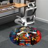 1pz Tappeto Rotondo Lego Art Ufficio, Tappetino da Interno Adatto per Ufficio, Camera da Letto Soggiorno Decorazione Casa, Decorazione Stanza, Offic a0928210