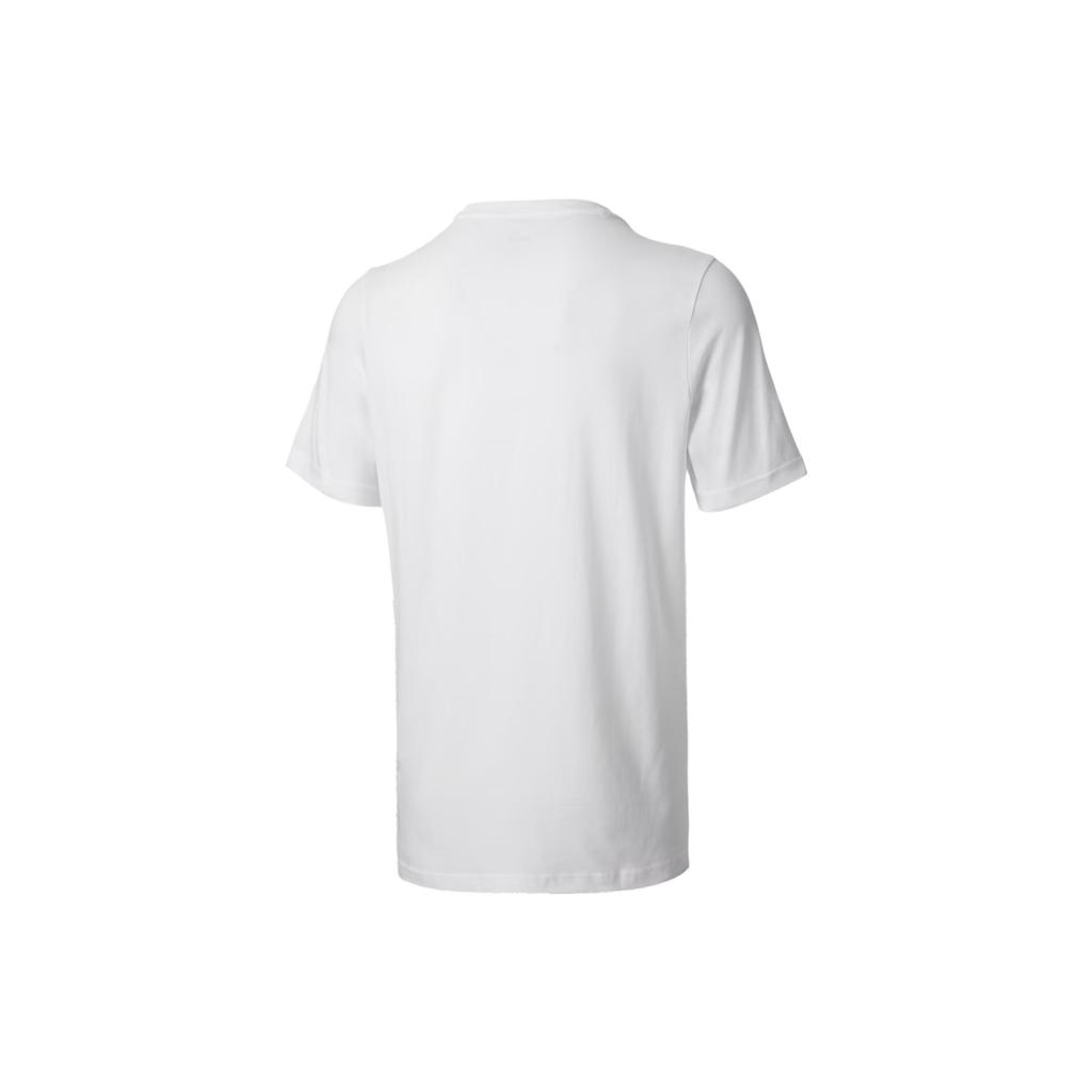 Puma T Shirts Men's White Crew Neck Moderate Straight Fit 847216-02