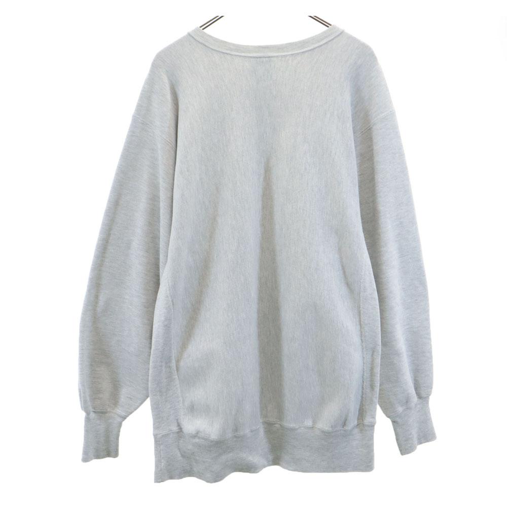 Champion 90s Old embroidered tag college Long sleeve Reverse Weave Sweatshirt trainer Men's Used