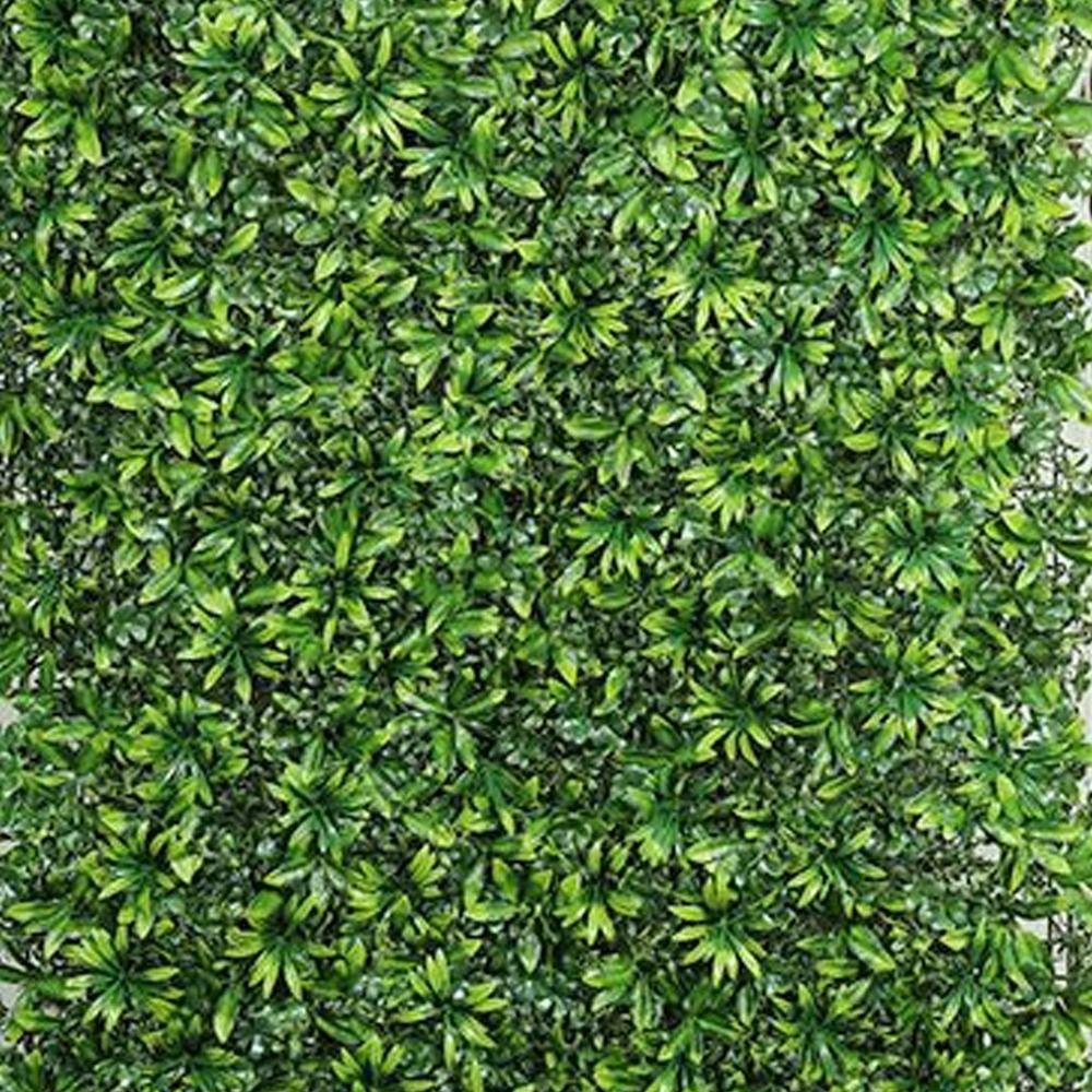 Square Shape Artificial Grass Wall Panel 40*60cm Size Privacy Fence Panel  Indoor Decor