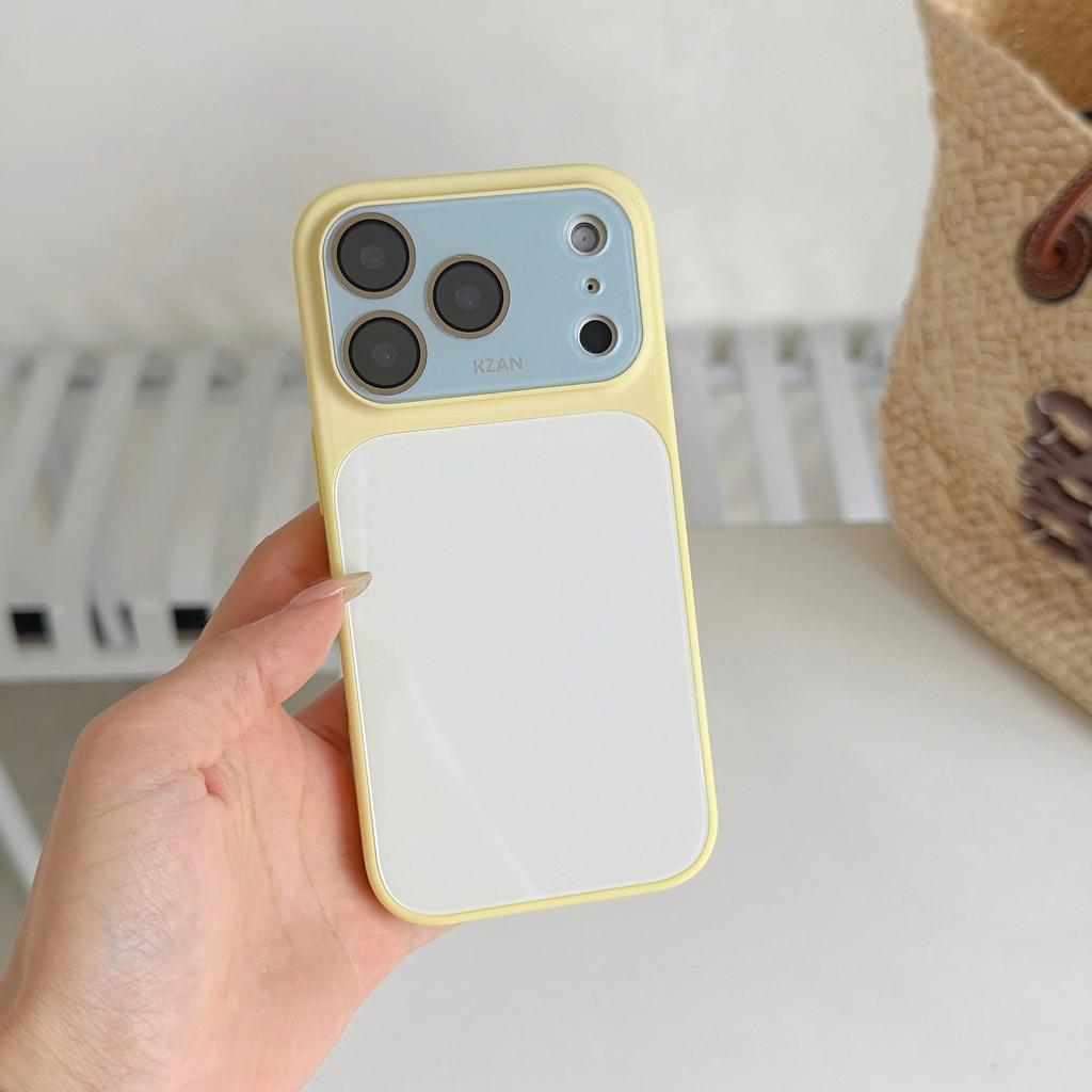 17 Applicable iPhone16promax Contrasting Glass 16 Apple 17pro Mobile Phone Case 17promax Protective Case