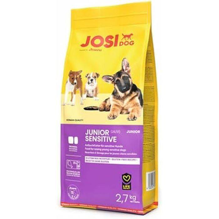 Nourriture pour Chiots - JOSIDOG - Junior Sensitive - 2,7 kg - Sans gluten - Bien toléré